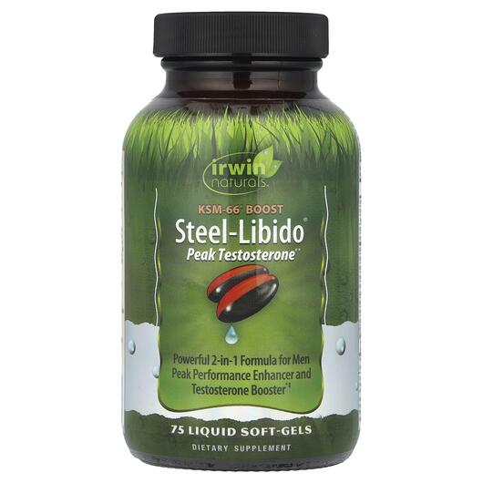 Основное фото товара Steel-Libido Peak Testosterone, Тестостероновые бустеры, 75 капсу