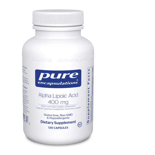 Основное фото товара Альфа-липоевая, Alpha Lipoic Acid 400 mg, 120 капсул