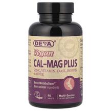 Vegan Cal-Mag Plus Веганский Кальций Магний Deva