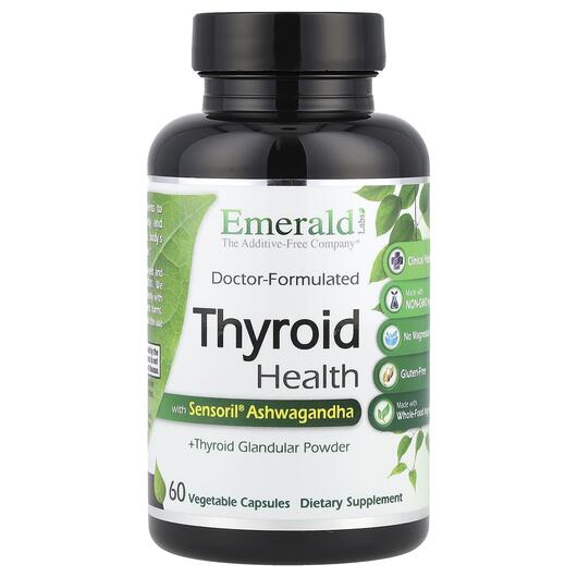 Основное фото товара Emerald, Поддержка щитовидной железы, Thyroid Health, 60 капсул