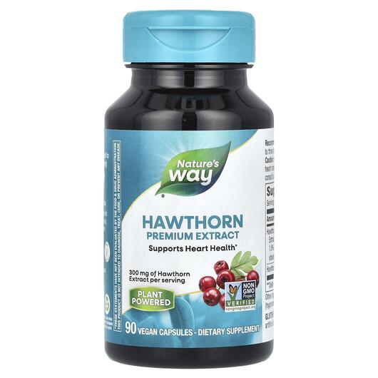 Основное фото товара Nature's Way, Боярышник, Hawthorn, 90 капсул