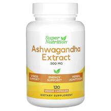 Ashwagandha 500 mg Ашваганда Super Nutrition