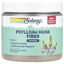 Psyllium Husk Fiber Powder Псиллиум Solaray 175 г