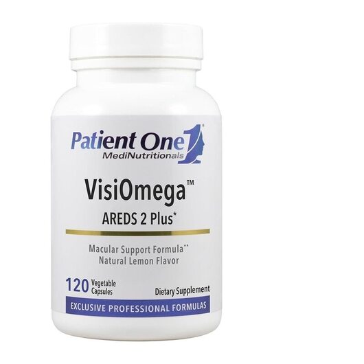 Основное фото товара Patient One MediNutritionals, Омега 3, VisiOmega, 120 капсул