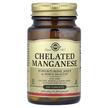Solgar, Марганец 8 мг, Chelated Manganese 8 mg, 100 таблеток