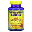 Natures Life, Cal/Mag/Zinc Complex, Кальцій Магній, 100 капсул