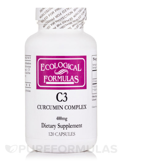 Основное фото товара Куркумин, C3 Curcumin Complex 400 mg, 120 капсул