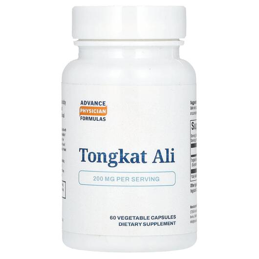 Основное фото товара Тонгкат Али, Tongkat Ali 200 mg, 60 таблеток