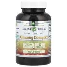 Ginseng Complex 1000 mg Женьшень Amazing Nutrition