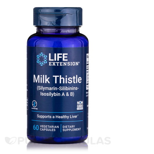 Основное фото товара Расторопша, Milk Thistle Certified European, 60 капсул