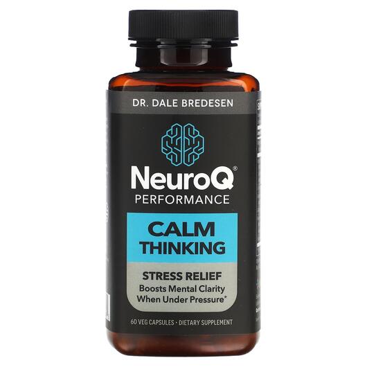 Основное фото товара Поддержка мозга, NeuroQ Performance Calm Thinking, 60 капсул