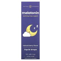 Melatonin Liquid Drops Natural Berry Мелатонин 45 мл