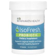 IsoFresh Probiotic Пробиотики Fairhaven Health