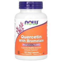 Кверцетин та бромелайн Quercetin with Bromelain NOW Кверцетин та бромелайн Quercetin with Bromelain NOW