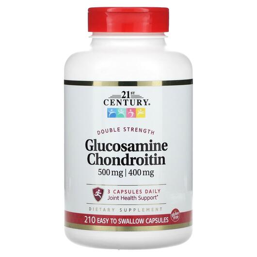 Основне фото товара Glucosamine Chondroitin Double Strength, Глюкозамін Хондроітин, 2