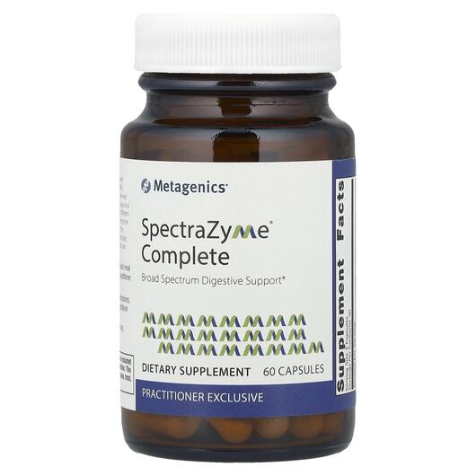 Основное фото товара Metagenics, Ферменты, SpectraZyme Complete, 60 капсул