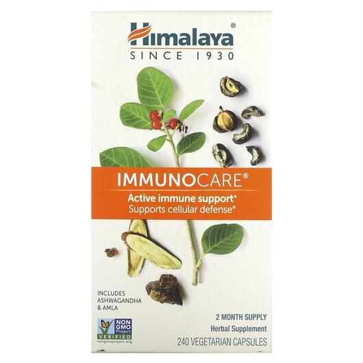 Основное фото товара Himalaya, Поддержка иммунитета, ImmunoCare, 240 капсул