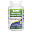 Фото товара Glucosamine + Chondroitin + MSM, Глюкозамин Хондроитин, 180 капсу