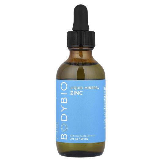 Основное фото товара BodyBio, Цинк, Liquid Mineral 2 Zinc, 60 мл