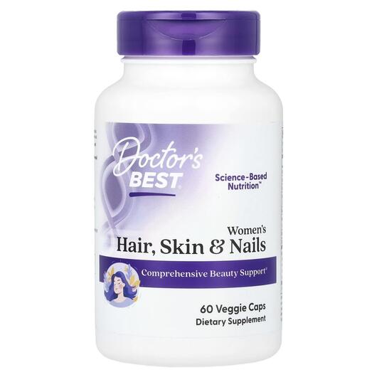 Основное фото товара Кожа ногти волосы, Women's Hair Skin & Nails, 60 капсул