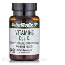 Вітамін D3 Vitamin D3 & K2 NutraMedix 60 капсул Вітамін D3 Vitamin D3 & K2 NutraMedix 60 капсул