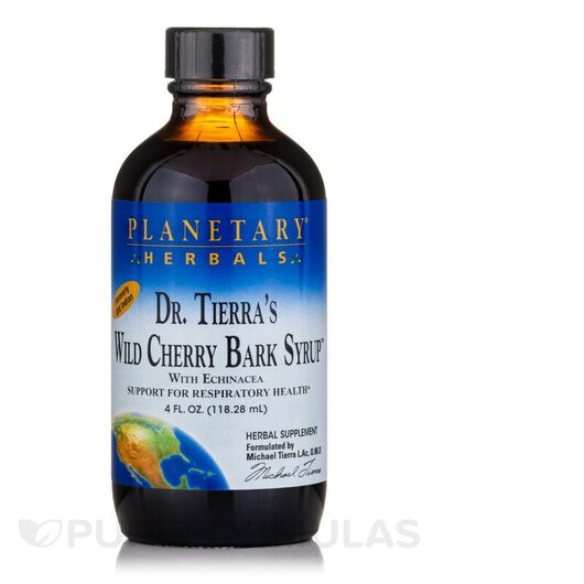 Основное фото товара Old Indian Wild Cherry Bark Syrup with Echinacea, Эхинацея, 118.2