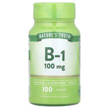 Vitamin B-1 100 mg Витамин B1 Тиамин Nature's Truth Vitamin B-1 100 mg Витамин B1 Тиамин Nature's Truth