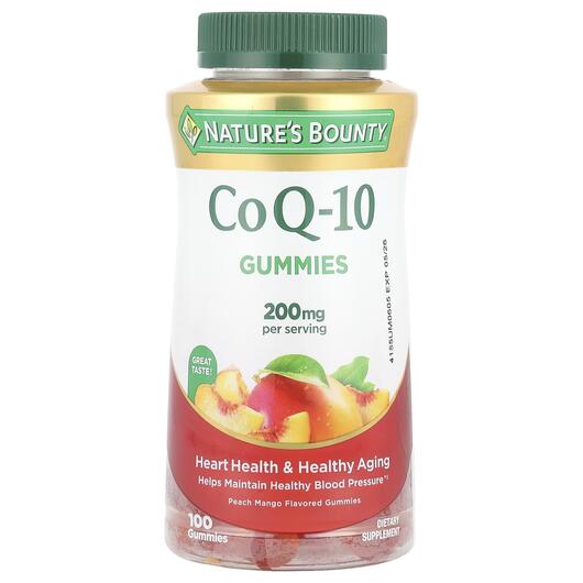 Основное фото товара Коэнзим CoQ10, CoQ-10 Gummies Peach Mango 200 mg, 100 таблеток