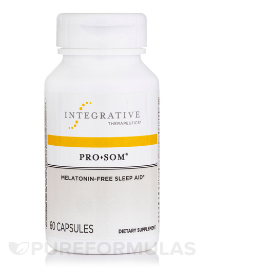 Основное фото товара Integrative Therapeutics, Поддержка сна, Pro Som Sleep, 60 капсул