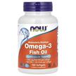 Фото товару NOW, Molecularly Distilled Omega-3, Омега 3, 100 капсул