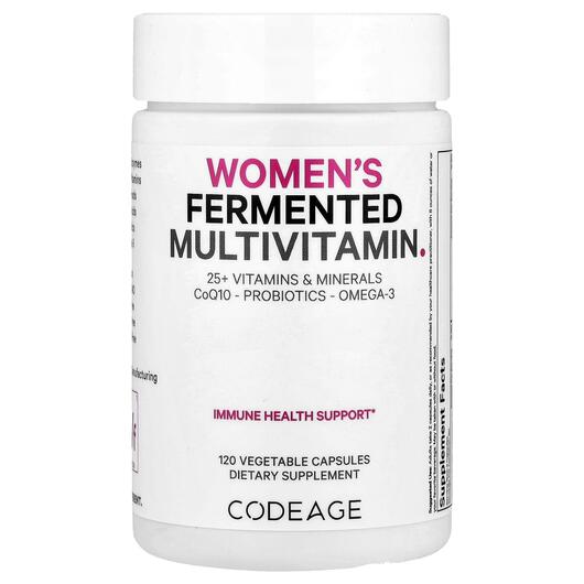 Основное фото товара Витамины для женщин, Fermented Women's Multivitamin, 120 кап