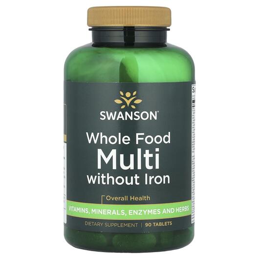 Основное фото товара Swanson, Мультивитамины, Multi Vitamin & Mineral, 90 таблеток