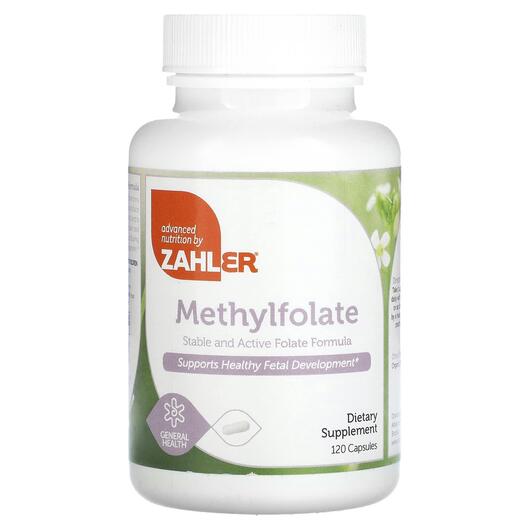 Основное фото товара Methylfolate Stable & Active Folate Supports, Метилфолат, 120