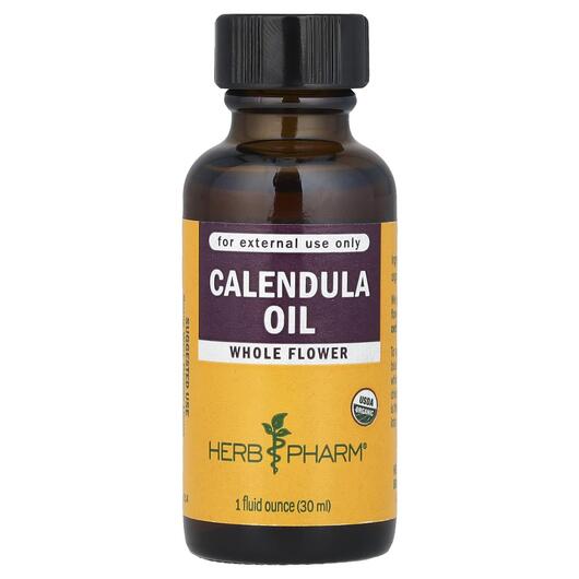 Основное фото товара Herb Pharm, Календула Масло, Calendula Oil, 30 мл