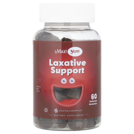 Основное фото товара Maxi Health, Слабительное, Laxative Support Gummies, 60 таблеток