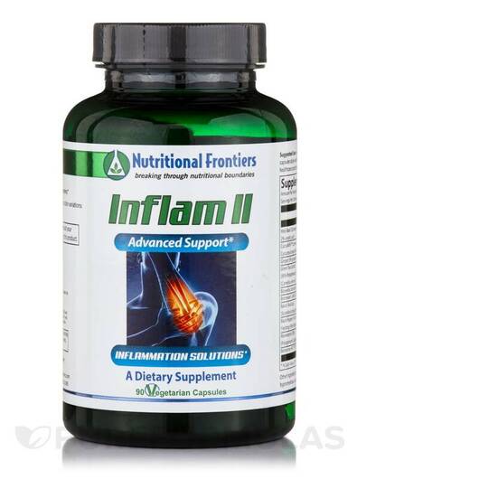 Основное фото товара Nutritional Frontiers, Поддержка воспаления, Inflam II, 90 капсул