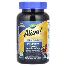 Мультивітаміни Alive! Men's 50+ Gummy Vitamins Nature's