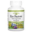 Фото товара Natural Factors, Лютеин 2 мг, Eye Factors, 90 капсул