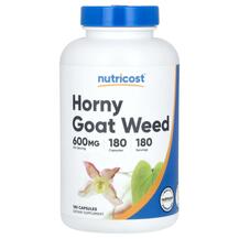 Horny Goat Weed 600 mg Горянка Nutricost 180 капсул