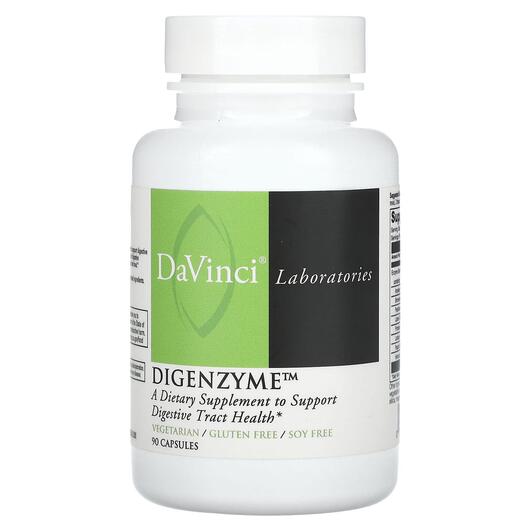Основное фото товара DaVinci Laboratories, Ферменты, Digenzyme, 90 капсул