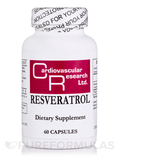 Основное фото товара Ecological Formulas, Ресвератрол, Resveratrol, 60 капсул