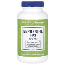 Берберин Berberine HCI 500 mg TheVitaminShoppe 120 капсул