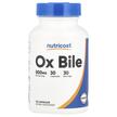 Nutricost, Бычья желчь, Ox Bile 500 mg, 30 капсул