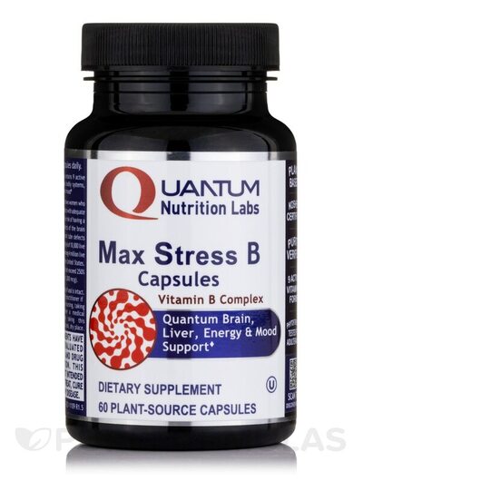 Основное фото товара Поддержка стресса, Max Stress B Capsules, 60 капсул