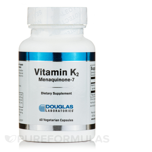Основное фото товара Витамин K2, Vitamin K2 Menaquinone-7, 60 капсул
