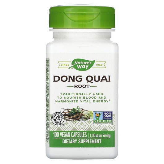 Основное фото товара Донг Квай 565 мг Корень, Dong Quai Root 565 mg, 100 капсул
