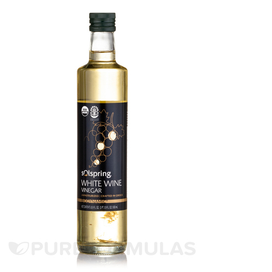 Основное фото товара Уксус, Solspring Biodynamic Organic White Wine Vinegar, 500 мл