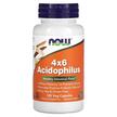 NOW, Acidophilus 4x6, Пробіотики Ацидофилус 4x6, 120 капсул