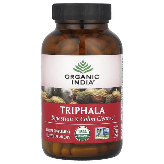 Основное фото товара Трифала, Triphala, 180 вегетарианских заглавных букв