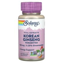 Vital Extracts Fermented Korean Ginseng 150 mg Женьшень